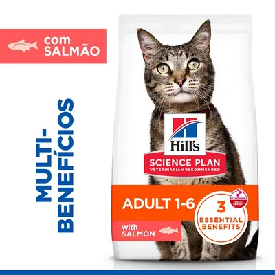 Hill's Science Plan Adult 1-6 salmão - 1,5 kg