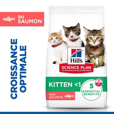 Hill's Science Plan Kitten <1 Saumon