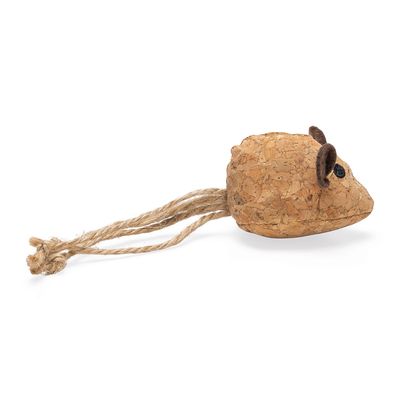 beeztees Catnip igrača za mačke miška iz plute Reinie
