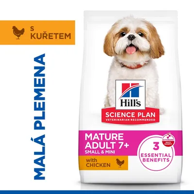 Hill's Science Plan Mature Adult 7+ Small & Mini Chicken - 2 x 6 kg