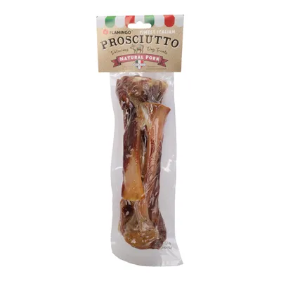 Flamingo prosciutto varkensscheenbeen - 2 Stuks (ca. 360 g) Flamingo prosciutto varkensscheenbeen - 2 Stuks (ca. 360 g)