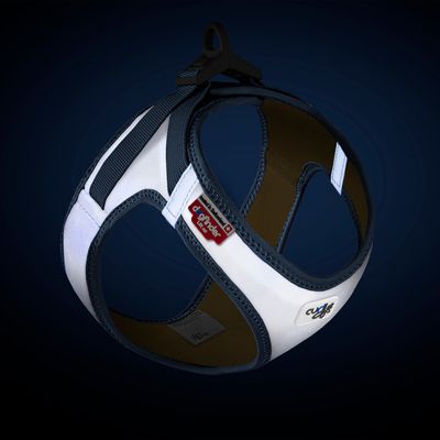 Curli Glow Clasp Vetst kutyahám, szürke