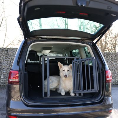 Kerbl Pet boîte de transport Vacation en aluminium, graphite