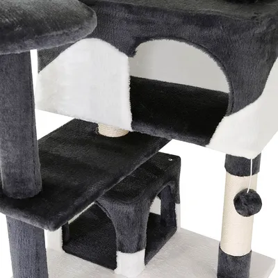 Lionto Tiragraffi, 130 cm - grigio/bianco