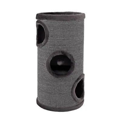 Lionto Kratztonne mit Sisal, grau - H 70 x L 36 x B 36 cm Lionto Kratztonne mit Sisal, grau - H 70 x L 36 x B 36 cm