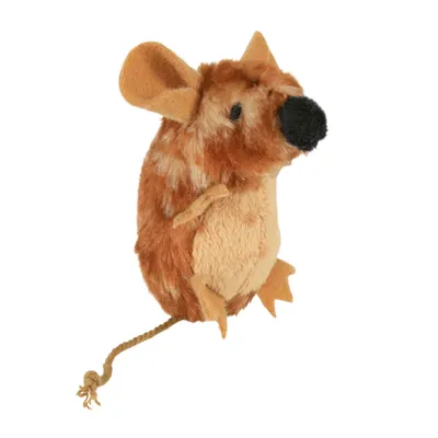 Trixie Souris en peluche avec micropuce pour chat – 1 pièce
