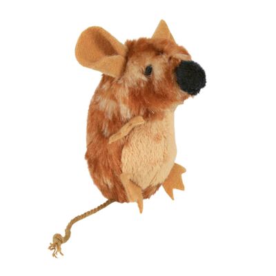 Trixie plyšová myš s mikročipem 1 kus