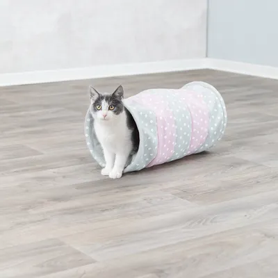 Trixie legetunnel i fleece - Ø 25 x 50 cm