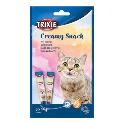 Trixie Creamy Snack mit Shrimps Sparpaket: 15 x 14 g