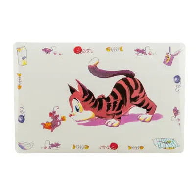 Trixie Tapis pour gamelle BD pour chat - L 44 x l 28 cm