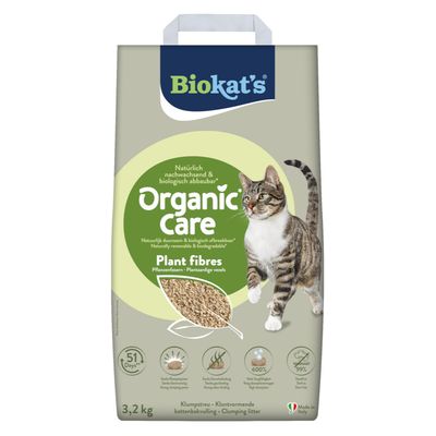Biokat's Organic Care, растительный наполнитель