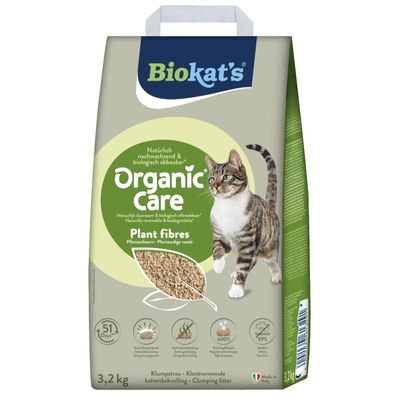 Biokat's Organic Care Pflanzenfasern 8 l (ca. 3,2 kg)