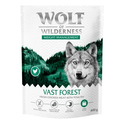 Wolf of Wilderness "Explore The Vast Forests" Weight Management - getreidefrei - 400 g neue Rezeptur Wolf of Wilderness "Explore The Vast Forests" Weight Management - getreidefrei - 400 g neue Rezeptur
