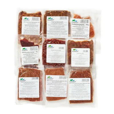 Haustierkost Probierpaket für Katzen - 8 kg