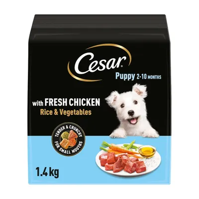 Cesar Puppy with Chicken, Rice & Vegetables - 1.4kg