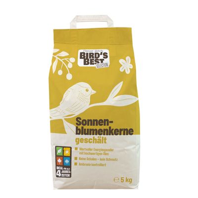 Bird's Best Sonnenblumenkerne geschält 5 kg