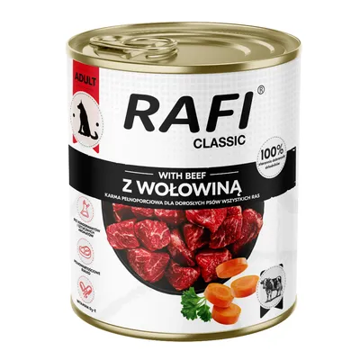 Rafi Dog Classic 12 x 800 g - Rund
