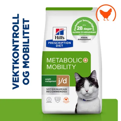 Hill's Prescription Diet j/d Metabolic + Mobility med kylling