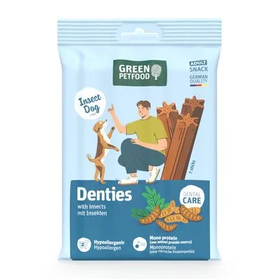Green Petfood Denties met Insekten - 180 g