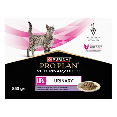 PURINA PRO PLAN Veterinary Diets Feline UR ST/OX - Urinary Dinde - lot % : 20 x 85 g