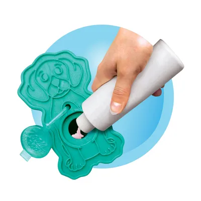 KONG Massagebürste Zoom Groom Bubbles, befüllbar