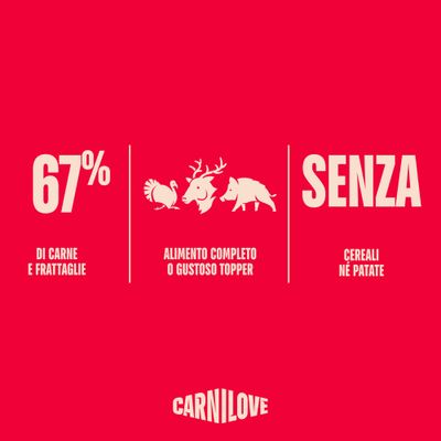 Carnilove Dog - Paté 6 x 400 g - Tacchino, Renna & Cinghiale