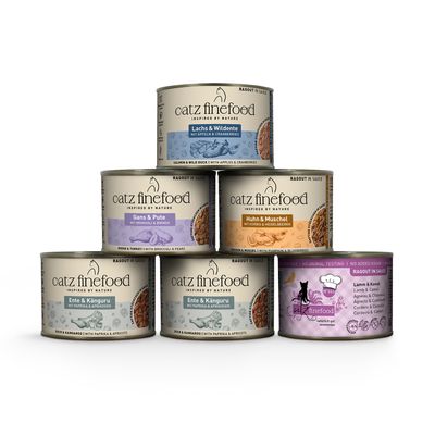 catz finefood Ragout 6 x 190g - cat wet food