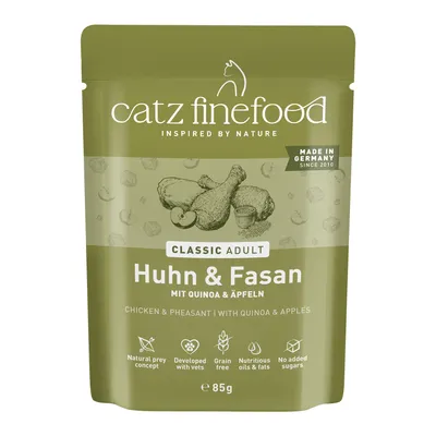 catz finefood 8 x 85 g - Huhn & Fasan