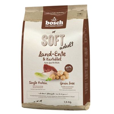 Bosch Soft con pato y patata 2,5 kg