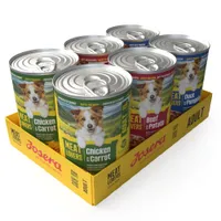 Sparpaket Josera Meatlovers Menü 12 x 400 g - Mixpaket (3 Sorten, neues Design)