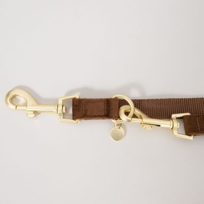 Nomad Tales Hundeleine Blush Limited Edition, mocha - 200 cm lang