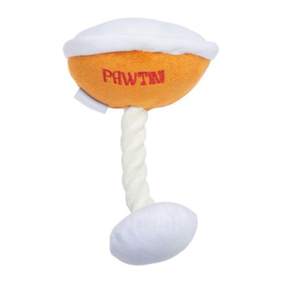 Beeztees Hundespielzeug Pawtini, orange/weiss