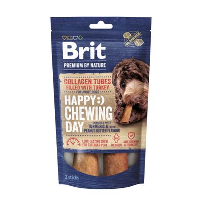 Brit Premium by Nature CollagenTubes met kalkoen 2 stuks