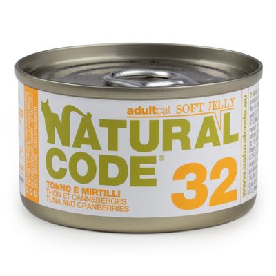 Natural Code Soft Jelly lattine 24 x 85 g - Tonno e Prosciutto