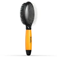 WAHL® Beidseitige Fellpflegebürste - orange, L 27,8 x B 6,1 x 7 cm