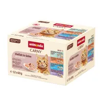 animonda Carny Adult Fine Fillets in Gelee 12 x 60 g - Mixpaket (4 Sorten)