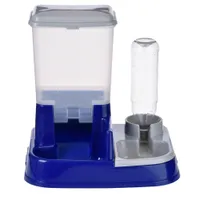 Distributeur d'eau et de nourriture 2 en 1 - 5 L - capacité : 5 L