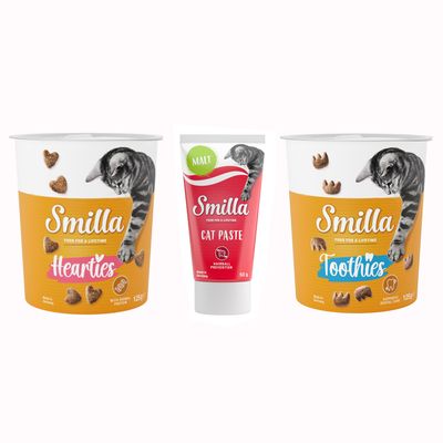 Probierpaket Smilla Hearties + Toothies + Paste 125 g Hearties + 125 g Toothies + 50 g Maltpaste