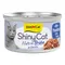 GimCat ShinyCat Filetto in Brodo 6 x 70 g Alimento umido per gatto Tonno