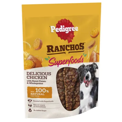 Pedigree Ranchos Superfoods - Chicken (7 x 70g) Pedigree Ranchos Superfoods - Chicken (7 x 70g)