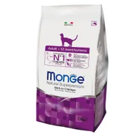 Monge Natural Superpremium Adult Cat - 3 x 1,5 kg