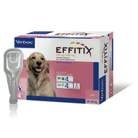 Effitix per cani da 20 a 40 kg - Set %: 8 pipette (4,4 ml)