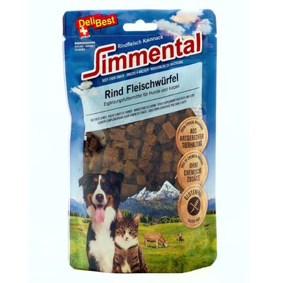 DeliBest kostki z simentalskiej wołowiny 180 g