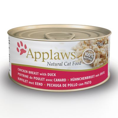 Applaws in Broth -säästöpakkaus 48 x 70 g tonnikalalajitelma