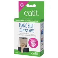 Catit Magic Blue Filtre pentru litiere acoperite - Pachet cu rezerve pentru 3 luni