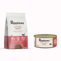 Zestaw Applaws Adult/Senior 6 kg / 7,5 kg + Applaws w bulionie 6 x 156 g w super cenie! - Adult z kurczakiem i kaczką, 7,5 kg + Pierś z kurczaka z kaczką, 6 x 156g