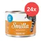 Sparpaket Smilla Geflügeltöpfchen 24 x 200 g Mix (Geflügelherzen + Rind)