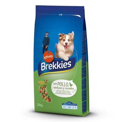 Brekkies Complete Chicken - dog dry food - 15 kg