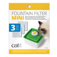 Catit 2.0 Flower Fountain MINI Filter - 3er Set Ersatzfilter