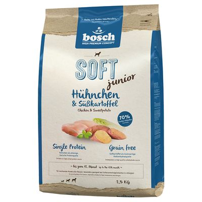 bosch HPC Soft Junior Kurczak i słodkie ziemniaki 2,5 kg